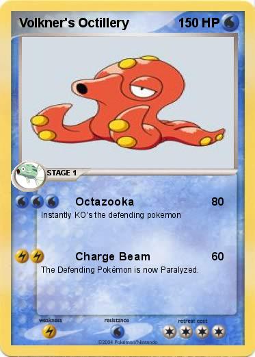 Pokemon Volkner's Octillery