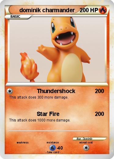 Pokemon dominik charmander