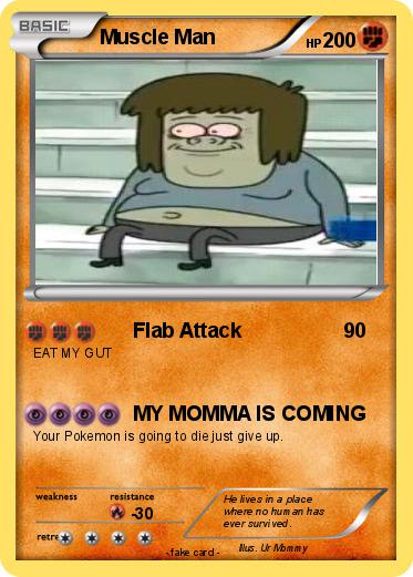 Pokemon Muscle Man