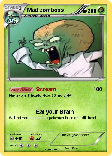 Pokemon Mad zomboss