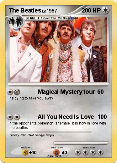 Pokemon The Beatles