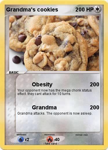 Pokemon Grandma's cookies