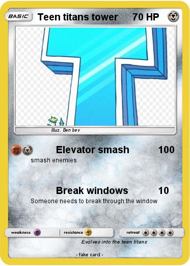 Pokemon Teen titans tower