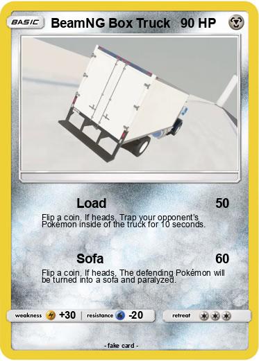 Pokemon BeamNG Box Truck
