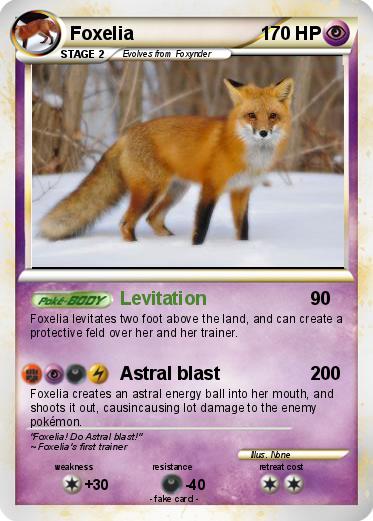 Pokemon Foxelia