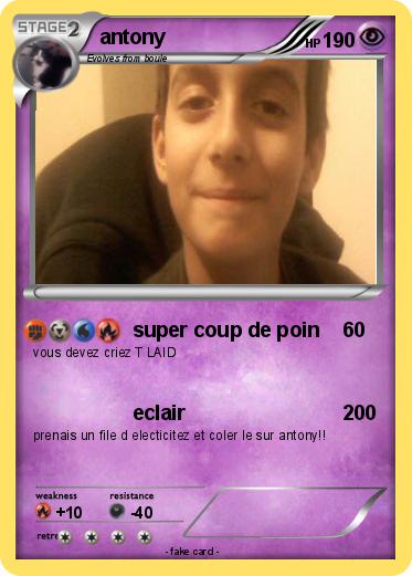 Pokemon antony