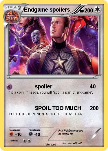 Pokemon Endgame spoilers