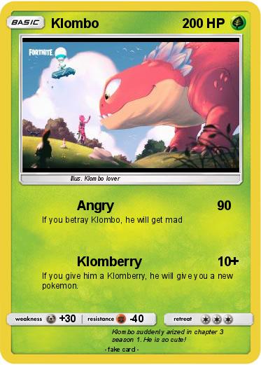 Pokemon Klombo