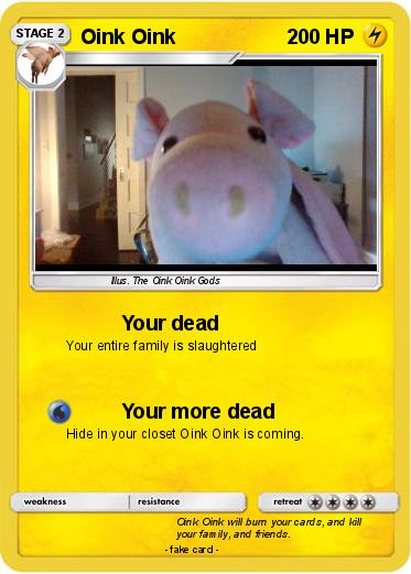 Pokemon Oink Oink