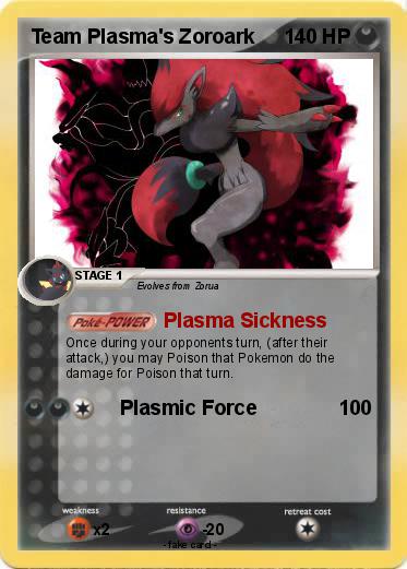 Pokemon Team Plasma's Zoroark