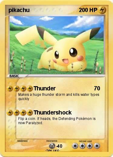 Pokemon pikachu