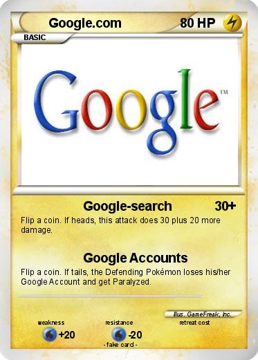 Pokemon Google.com