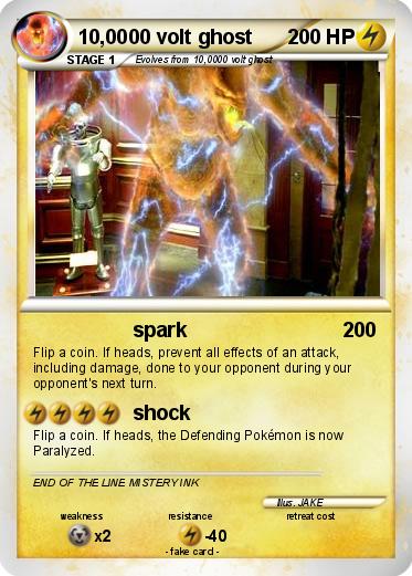 Pokemon 10,0000 volt ghost