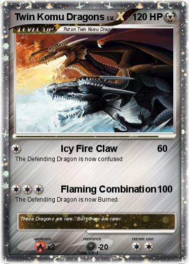 Pokemon Twin Komu Dragons