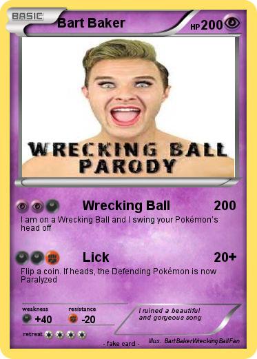 Pokemon Bart Baker