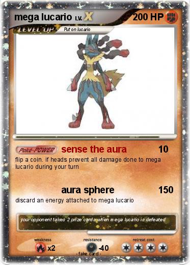 Pokemon mega lucario
