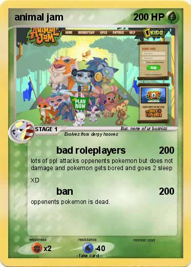 Pokemon animal jam