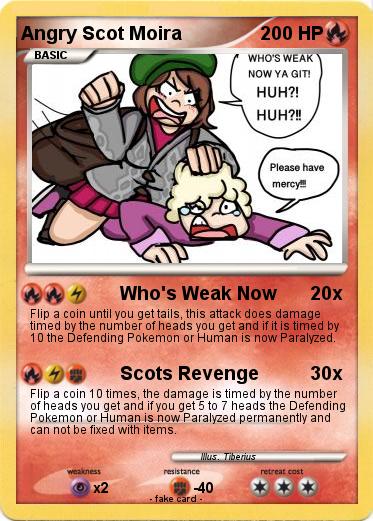 Pokemon Angry Scot Moira