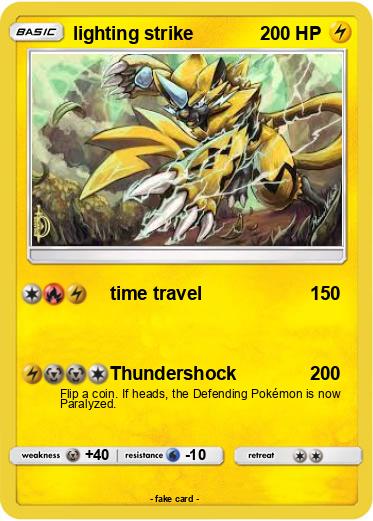 Pokemon lighting strike