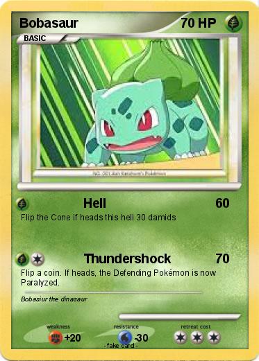 Pokemon Bobasaur
