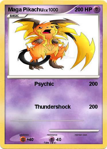 Pokemon Maga Pikachu