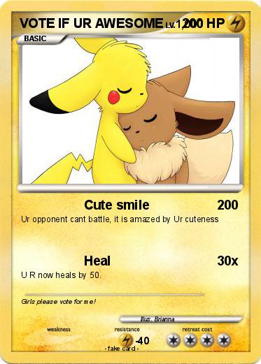 Pokemon VOTE IF UR AWESOME