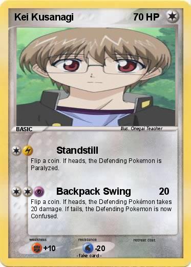 Pokemon Kei Kusanagi