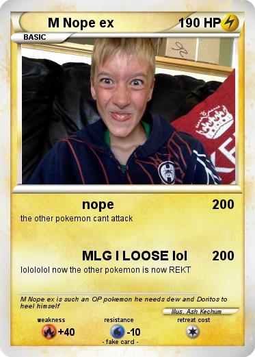Pokemon M Nope ex