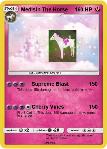Pokemon Medisin The Horse