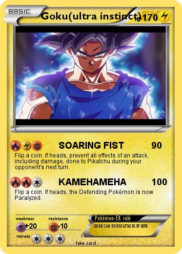 Pokemon Goku(ultra instinct)