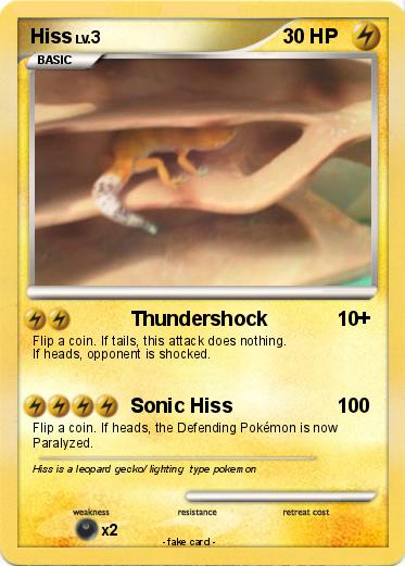 Pokemon Hiss