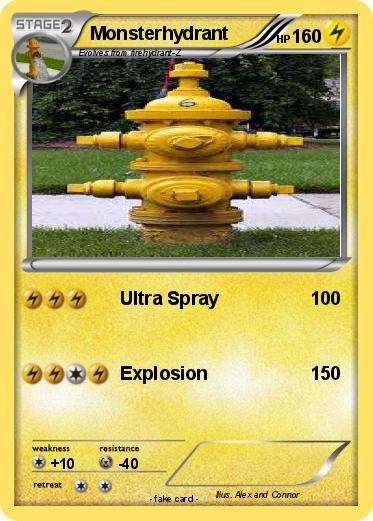 Pokemon Monsterhydrant