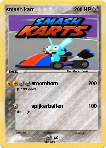 Pokemon smash kart