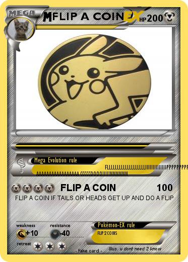 Pokemon FLIP A COIN