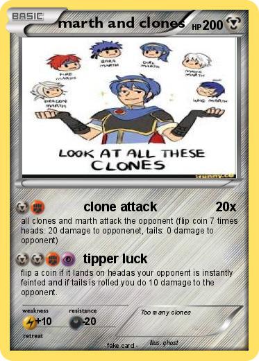Pokemon marth and clones