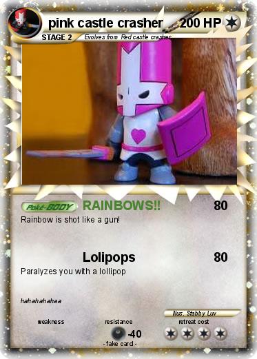 Pokemon pink castle crasher