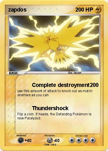 Pokemon zapdos