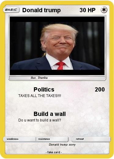 Pokemon Donald trump