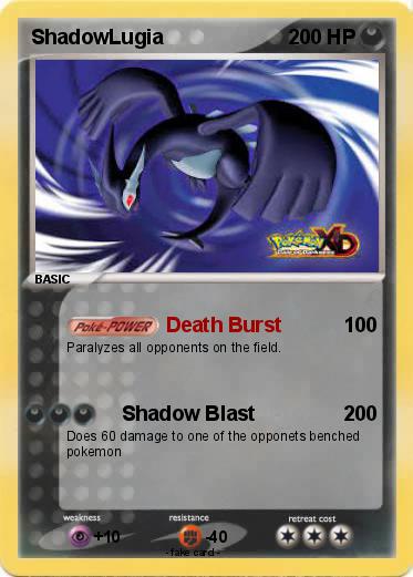 Pokemon ShadowLugia