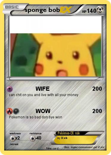 Pokemon sponge bob