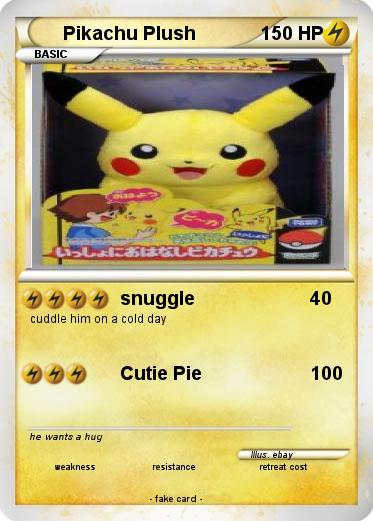 Pokemon Pikachu Plush