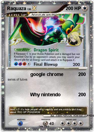 Pokemon Raquaza
