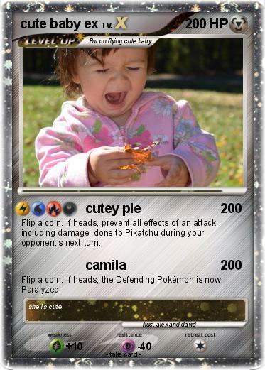 Pokemon cute baby ex