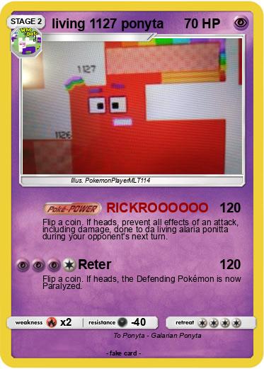 Pokemon living 1127 ponyta