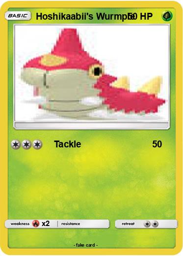 Pokemon Hoshikaabii's Wurmple