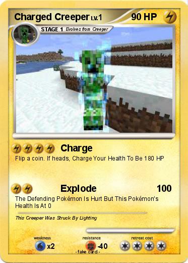 Pokemon Charged Creeper