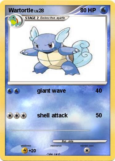 Pokemon Wartortle