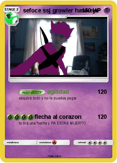 Pokemon sefoce ssj growler hawkeye