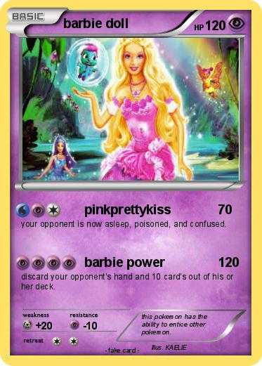 Pokemon barbie doll