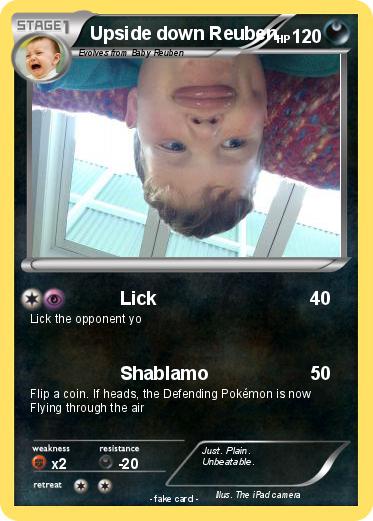 Pokemon Upside down Reuben